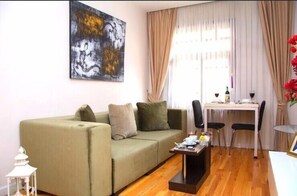 Apartment, 1 Schlafzimmer | Wohnbereich