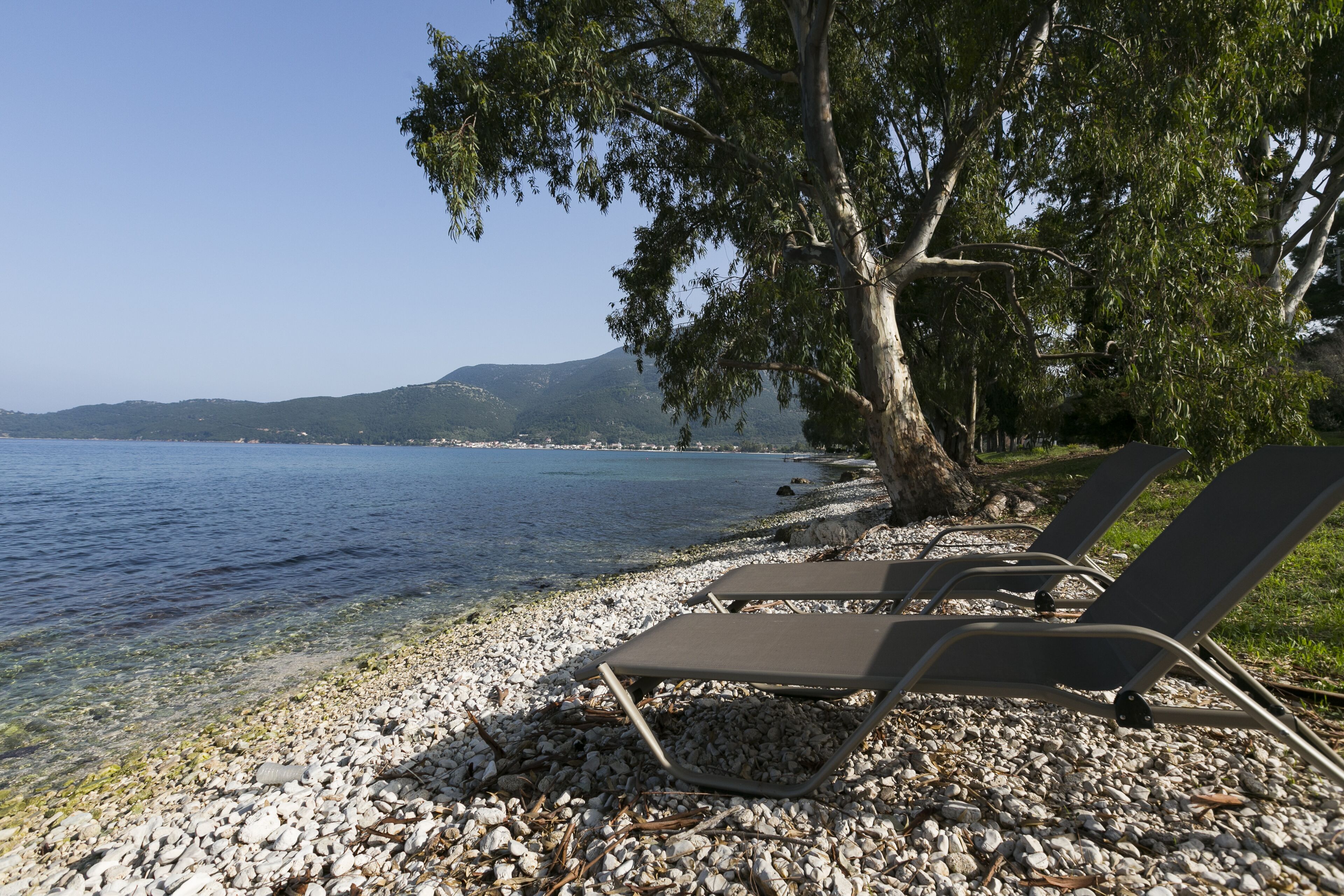 Utsikt mot havet/stranden