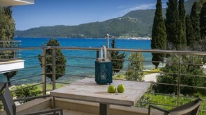 Balcony view - Meliti Waterfront Suites (Kefalonia)