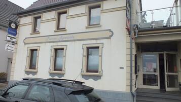 Fassade der Unterkunft