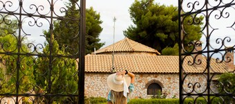 Vintage Stone House nära Nafplio och Mycenae (Amarianos)