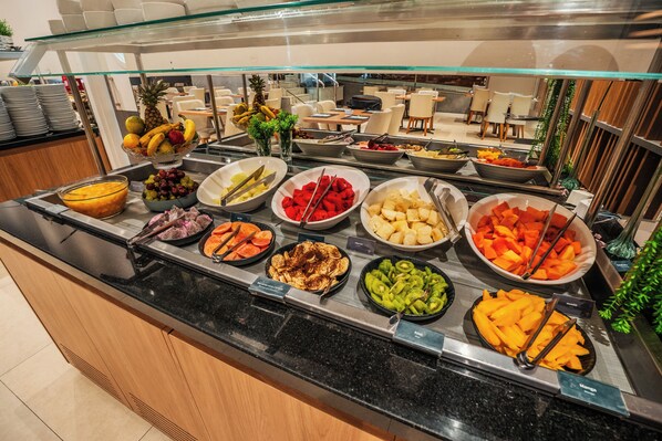 Petit déjeuner buffet compris tous les jours