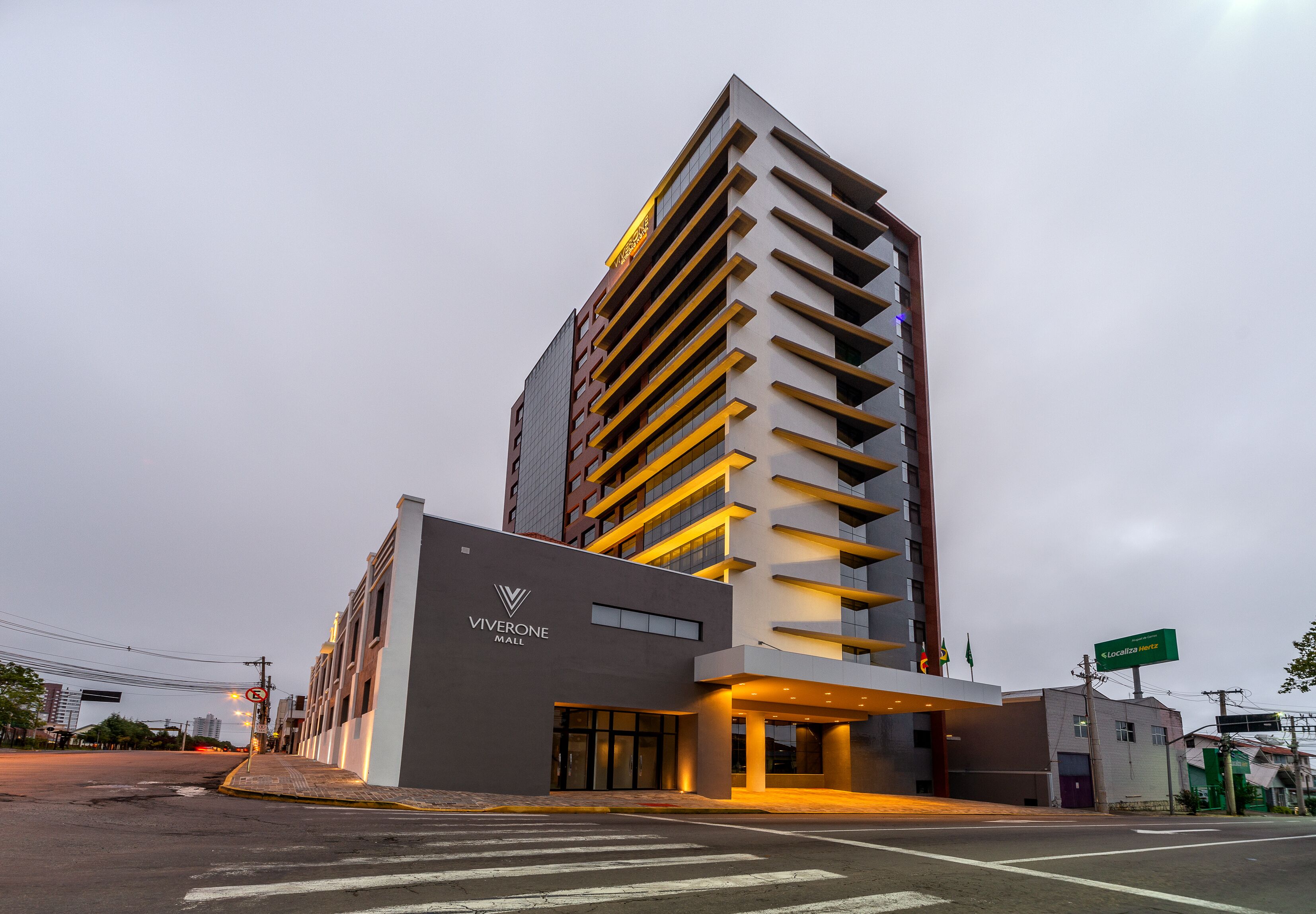 front of property – evening/night