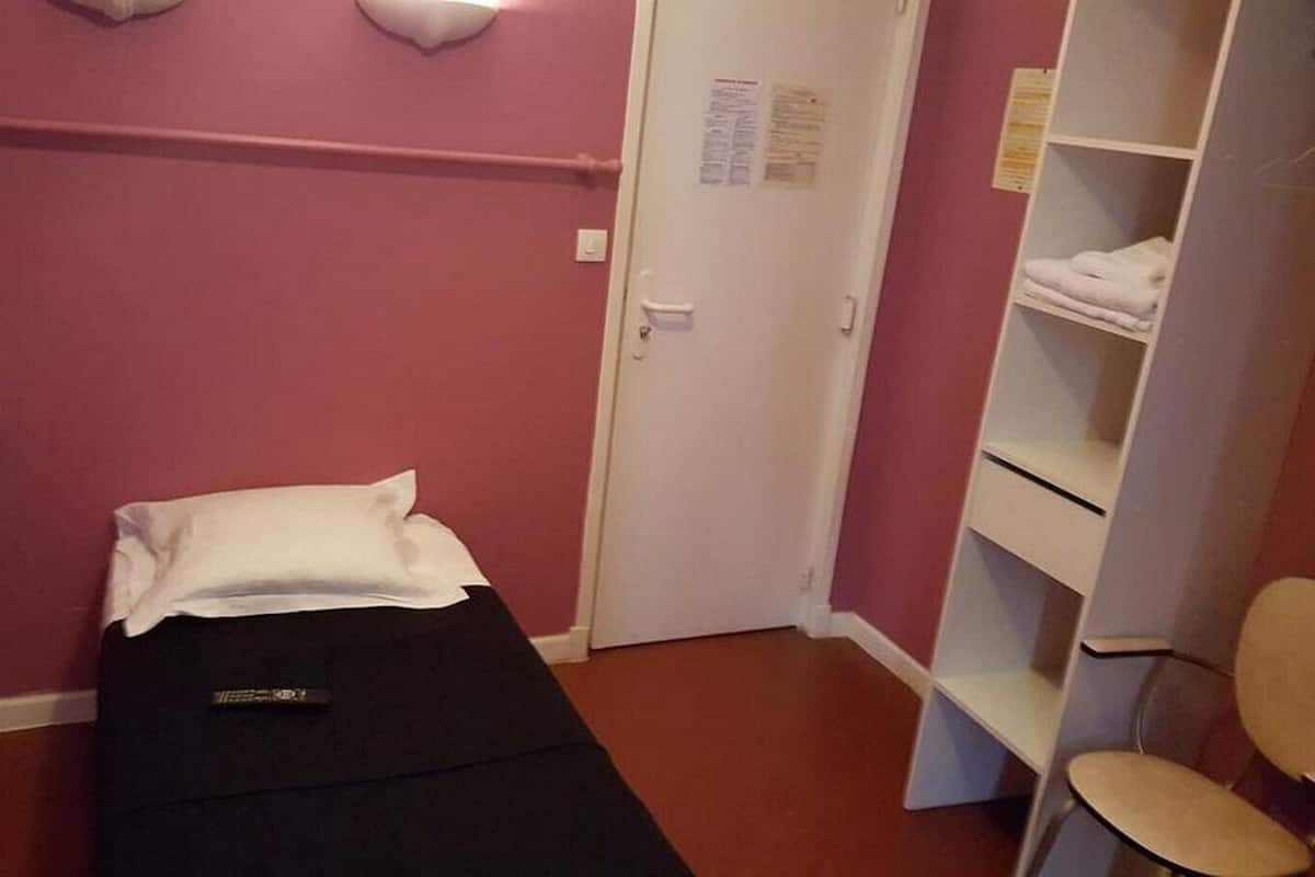 Eenpersoonskamer, privébadkamer