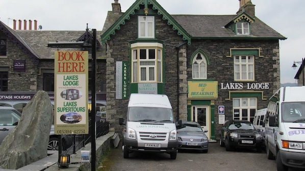 Fassade der Unterkunft