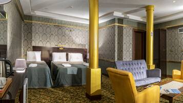 Deluxe Double Room | Egyptian cotton sheets, premium bedding, in-room safe, desk