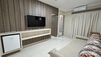Apartment | Living area | 20-inch plasma TV with cable channels, TV
