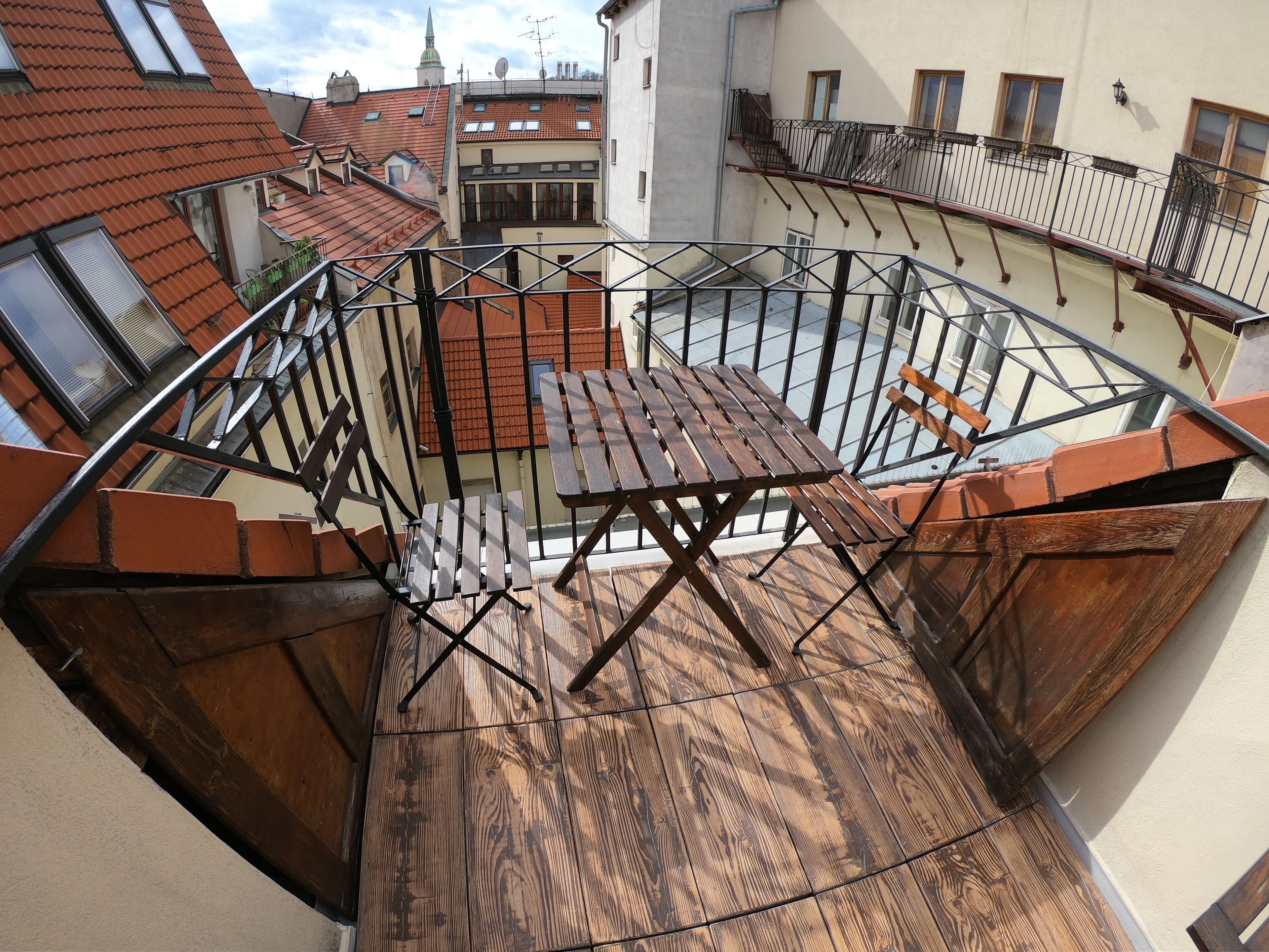 Design appartement | Terras