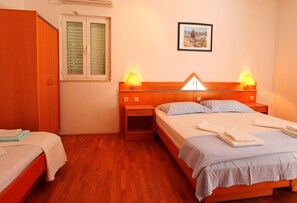 Premium bedding, free WiFi, bed sheets