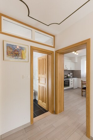 Apartment, 2 Bedrooms, Terrace, Pool View | Premium bedding, free WiFi, bed sheets