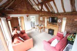 Deluxe-Ferienhaus, eigenes Bad (Viola Cottage) | Lounge