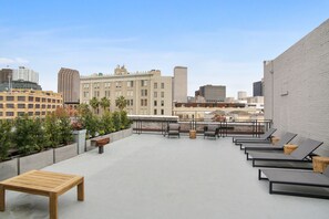 Terrasse sur le toit