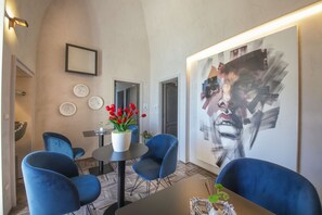 Sala de estar en el lobby