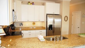Coffee/tea maker, fridge, microwave, oven - Beach Life 1A Three Bedroom Condo (Gulf Shores)