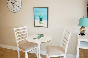 Fridge, microwave, oven, stovetop - Beach Life 1A Three Bedroom Condo (Gulf Shores)