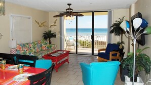Living room - Sunswept 201 - Three Bedroom Condo (Orange Beach)