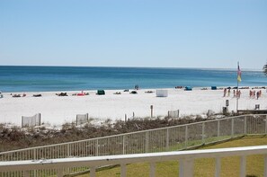 On the beach, beach towels - Sunswept 201 - Three Bedroom Condo (Orange Beach)