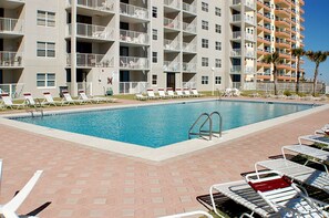 Outdoor pool - Sunswept 201 - Three Bedroom Condo (Orange Beach)
