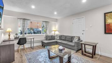 TV connectée, cheminée