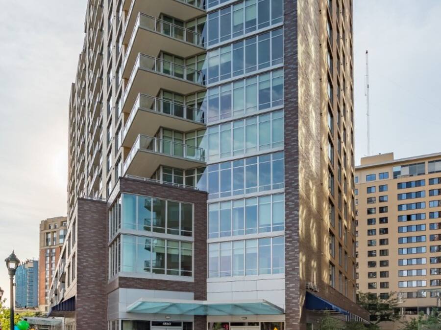 Front of property – evening/night