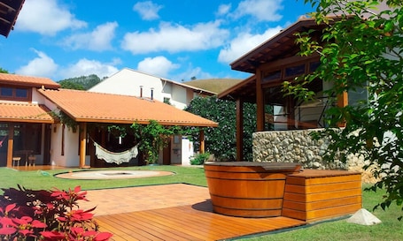 Exterior. Pousada Asa do Vento