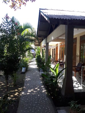 Fachada de la propiedad