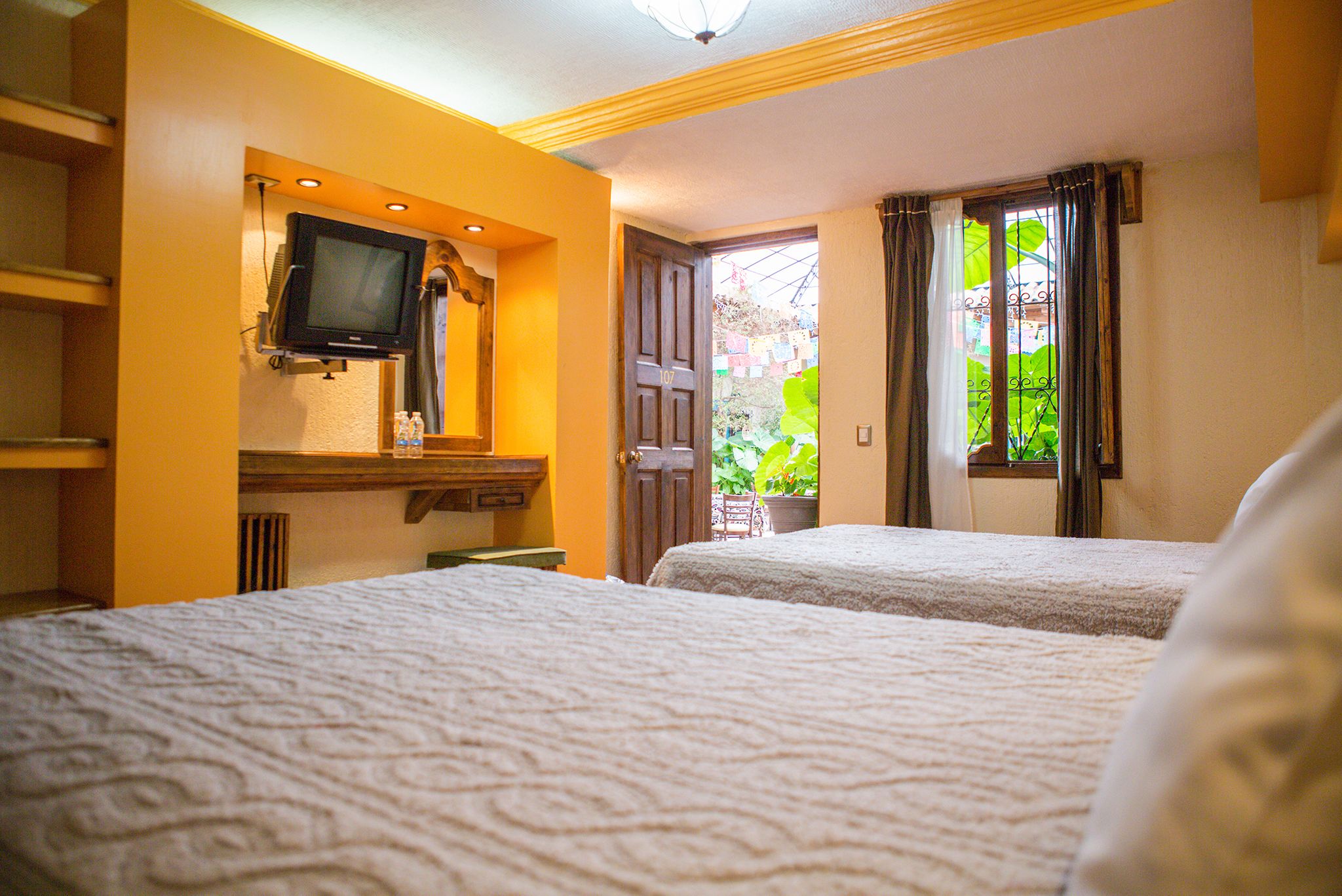 individually decorated, individually furnished, free wifi, bed sheets