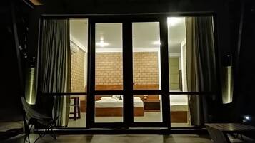 Habitación estándar doble | Terraza o patio