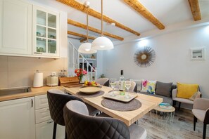 Apartment, 1 Bedroom | In-room dining - Logos Couple Suite (Paxos)