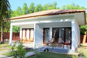 Phòng dành cho gia đình, nhiều giường, quang cảnh vườn | 1 phòng ngủ, nệm có lớp đệm bông, truy cập Internet không dây miễn phí 