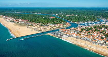 Apartment T3 SEIGNOSSE nine 10 min from the beach