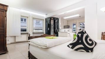 One-Bedroom Apartment | Premium bedding, individually decorated, individually furnished, desk