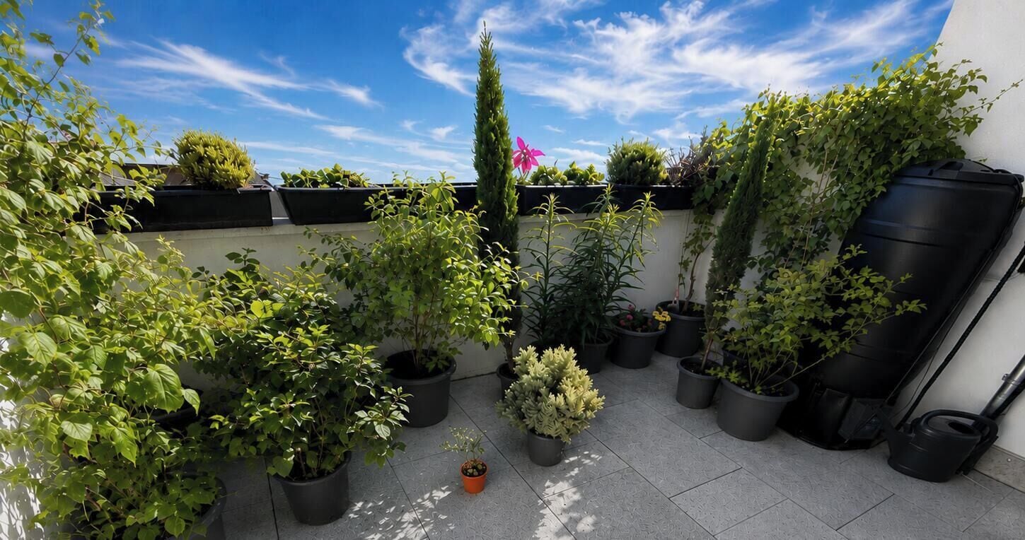 Appartement Familial, vue ville | Terrasse/Patio