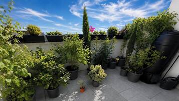 Appartement Familial, vue ville | Terrasse/Patio