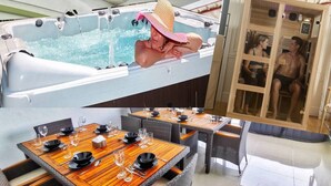 Exclusive-huvila, 5 makuuhuonetta, sauna | Näkymä parvekkeelta