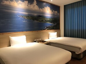 Elite Twin Room | Desk, soundproofing, free WiFi, bed sheets - Chii Lih Hotel - Taitung Coral Museum (Taitung)