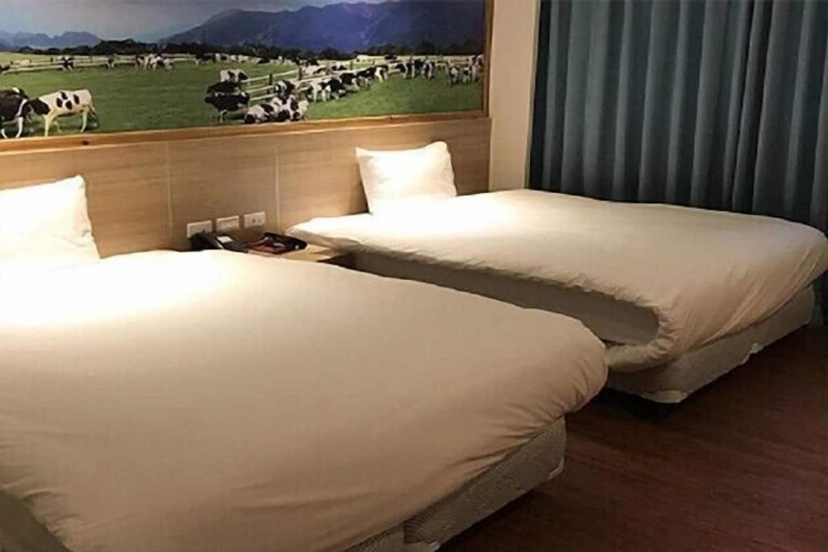 Escritorio, sistema de insonorización, wifi gratis y ropa de cama