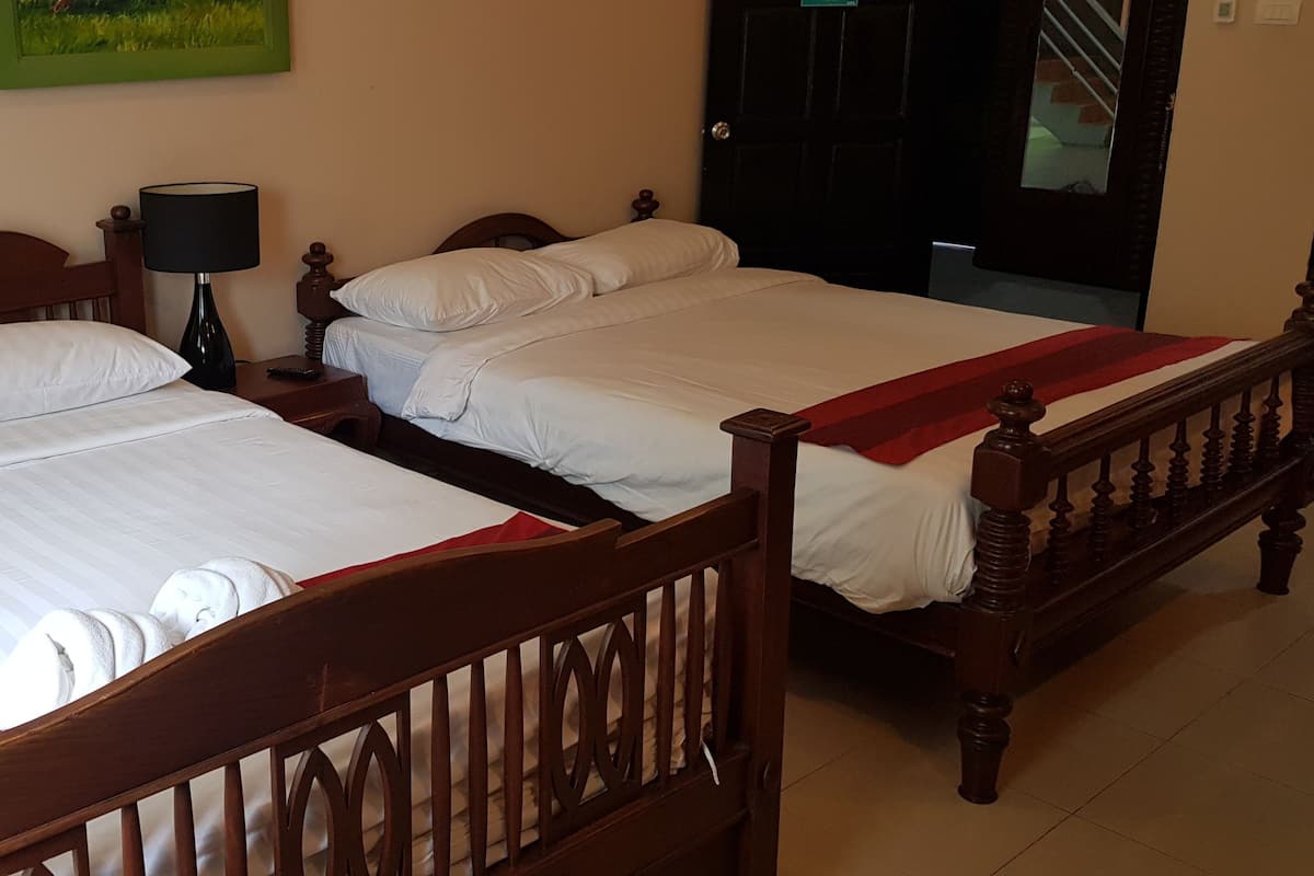 Kamar Quadruple Keluarga | Brankas dan Wi-Fi gratis