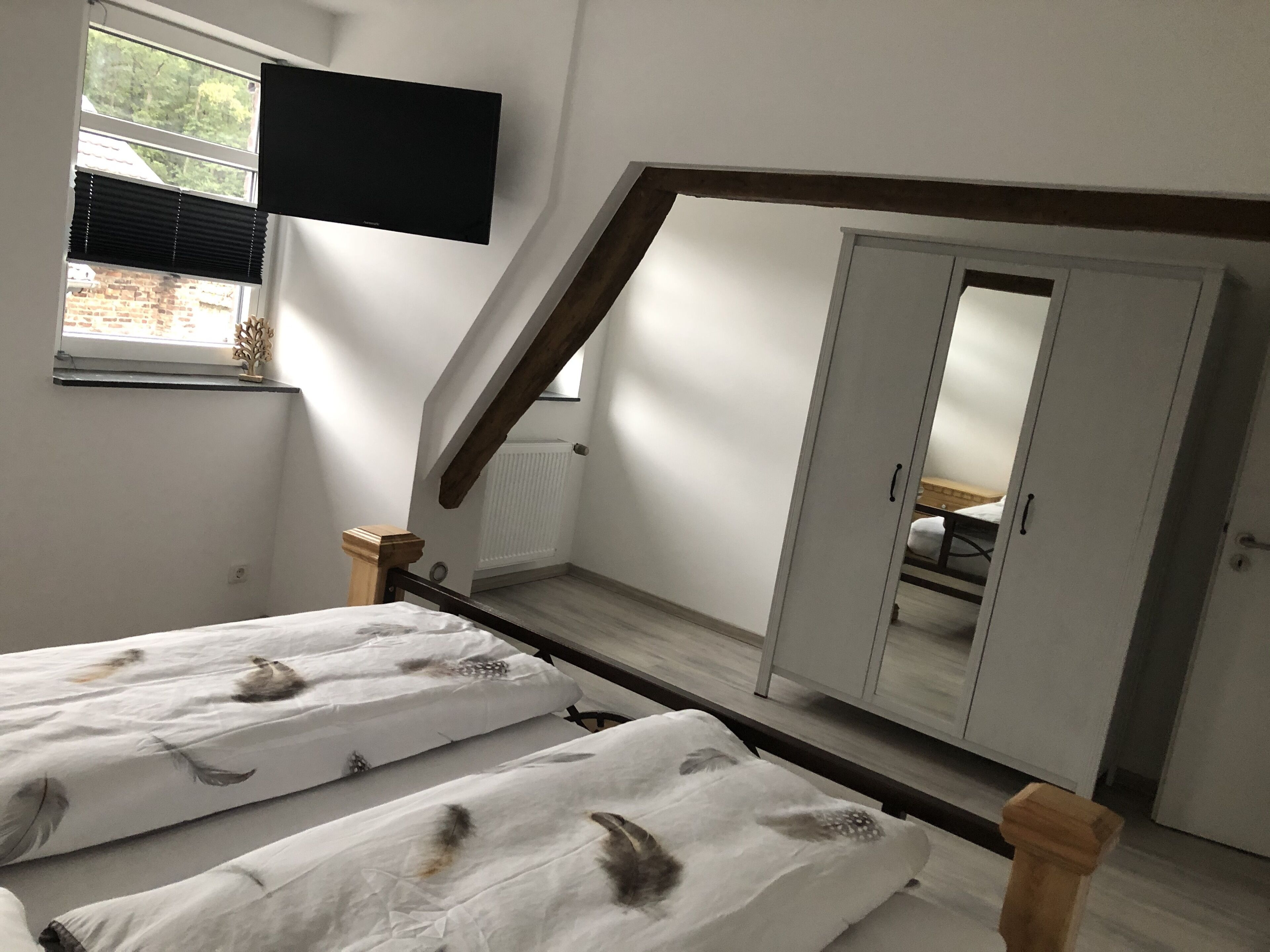 4 dormitorios, tabla de planchar con plancha, wifi gratis y ropa de cama