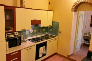 Fridge, microwave, oven, stovetop - Frescoed ceilings and comfort on the ground floor (Bologna)