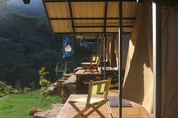 Voorkant van accommodatie