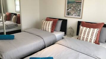 3 bedrooms, iron/ironing board, free WiFi