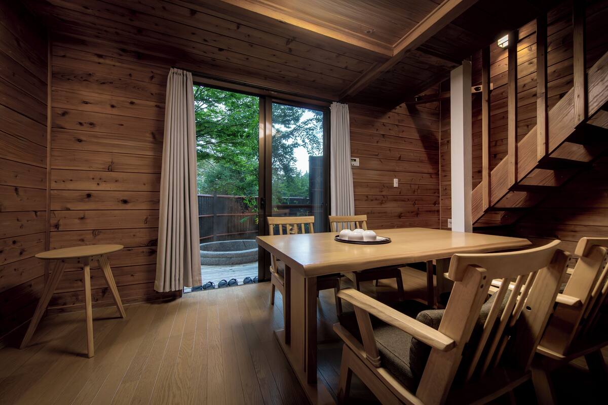 Phòng, không hút thuốc, tòa nhà phụ (Building A Cottage-Style, OpenAirBath) | Bàn, truy cập Internet không dây miễn phí, bộ trải giường 