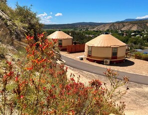 Exterior - Glamping Yurt near Zion with 2 King Beds & Views (Orderville)