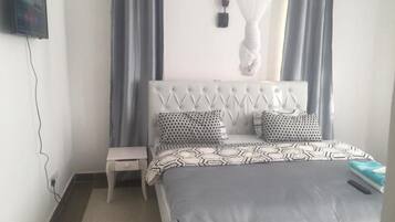 1 Schlafzimmer, Bügeleisen/Bügelbrett, kostenloses WLAN, Bettwäsche