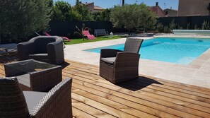 Outdoor pool, a heated pool - Pretty Villa 8 pers with private heated pool - between sea and Gorges du Verdon (Le Luc)