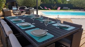 Outdoor pool, a heated pool - Pretty Villa 8 pers with private heated pool - between sea and Gorges du Verdon (Le Luc)