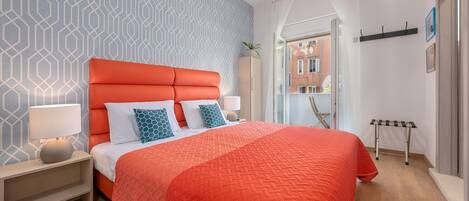 Kahden hengen superior-huone (yksi tai kaksi sänkyä), kaupunkinäköala | 1 makuuhuone, tallelokero huoneessa, työpöytä, äänieristys