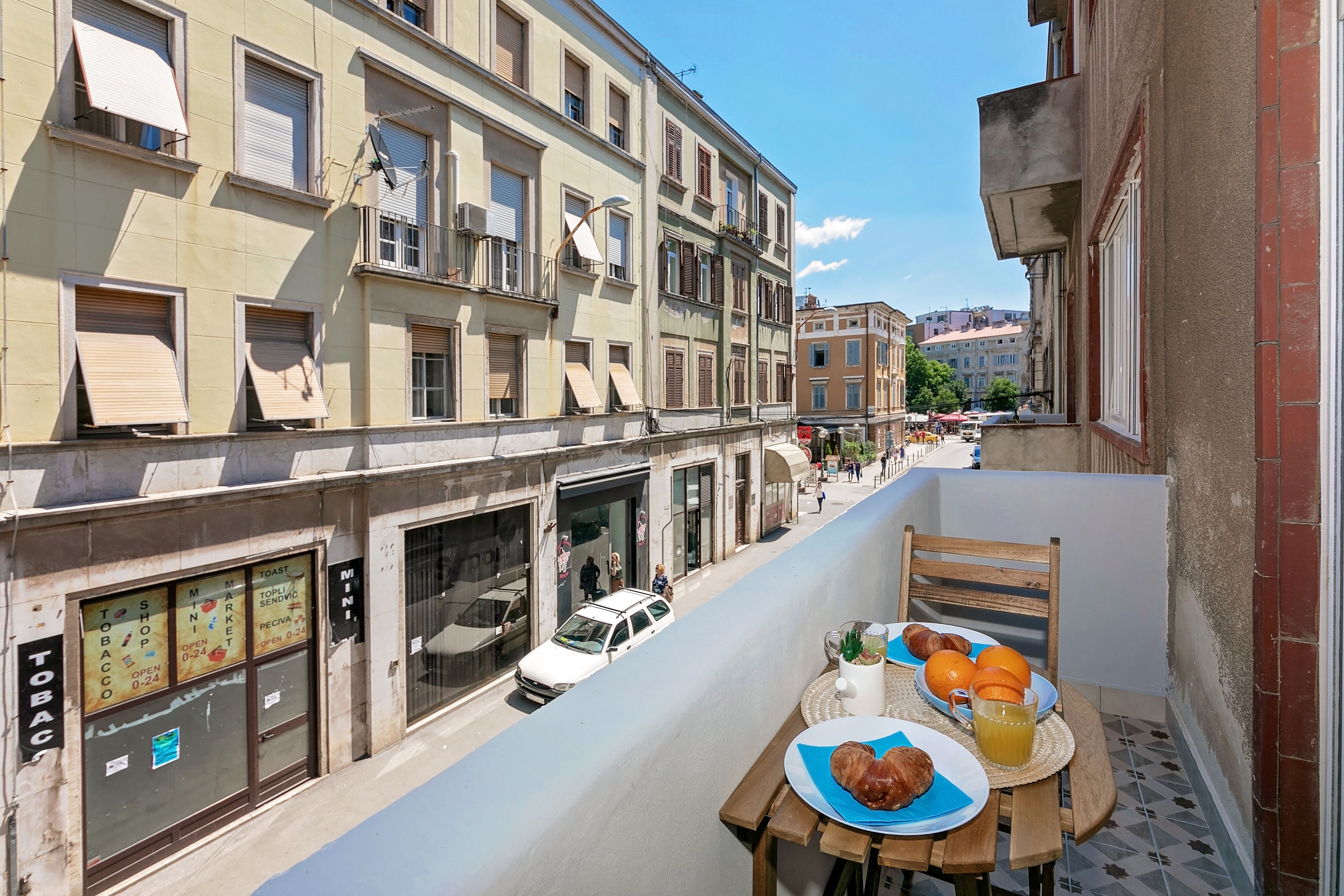 Deluxe Double or Twin Room, City View | Balcony view