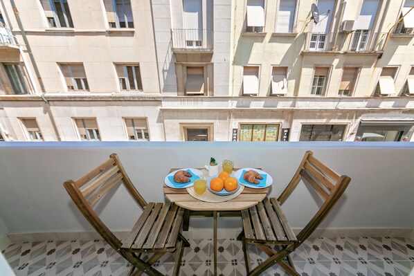 Deluxe Double or Twin Room, City View | Balcony view